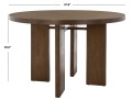 Calamaria Round Wood Dining Table