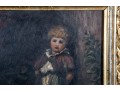 Small, Antique Oil On Board Old Masters Style Figural Painting