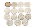Germany Proof Silver 5 MK German Coins (15 Count)