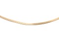 14K Gold Herringbone Necklace
