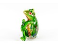 Ann Primrose Murano Collection Millefiori Glass Frog