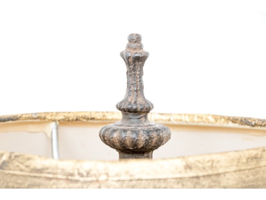 Antique 19th C. French Iron Napoleon III Lamps