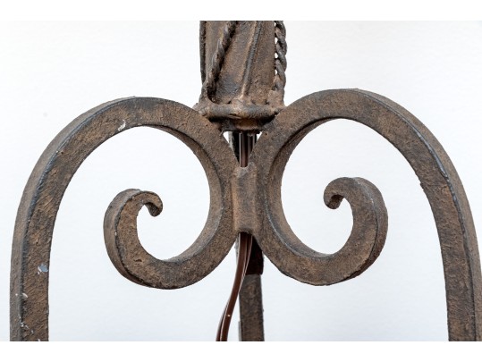 Antique 19th C. French Iron Napoleon III Lamps