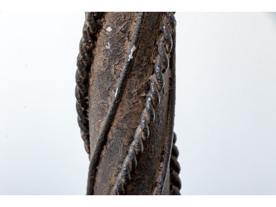 Antique 19th C. French Iron Napoleon III Lamps