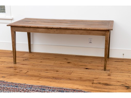 Antique French Country Fruitwood Table, 71