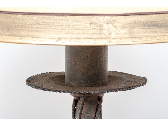 Antique 19th C. French Iron Napoleon III Lamps