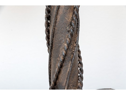 Antique 19th C. French Iron Napoleon III Lamps