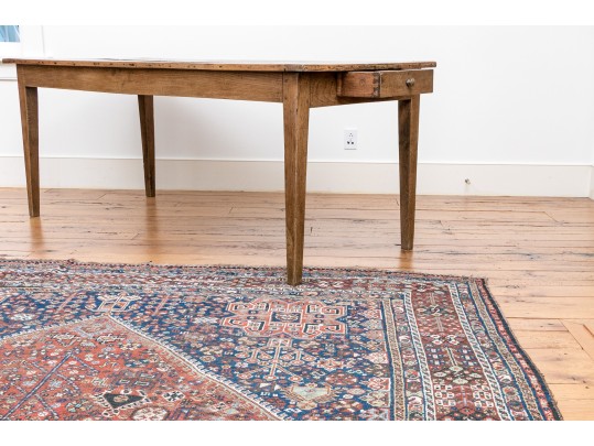 Antique French Country Fruitwood Table, 71