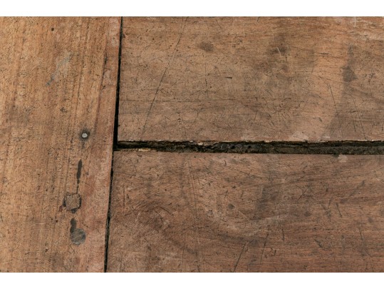 Antique French Country Fruitwood Table, 71