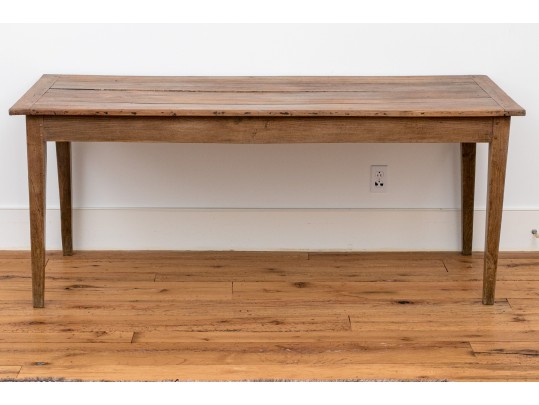 Antique French Country Fruitwood Table, 71