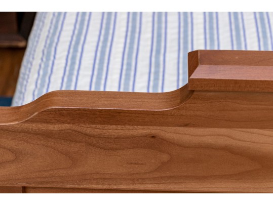 Vintage Wooden Twin Bed Stead