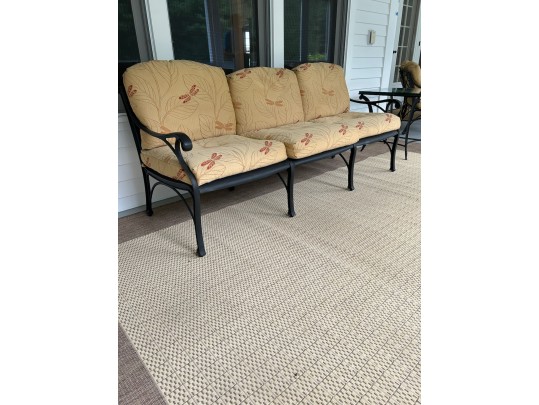 Quality Cast Aluminum Outdoor Sofa