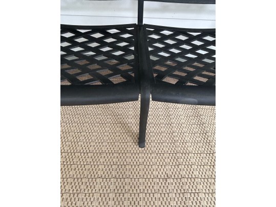 Quality Cast Aluminum Outdoor Sofa