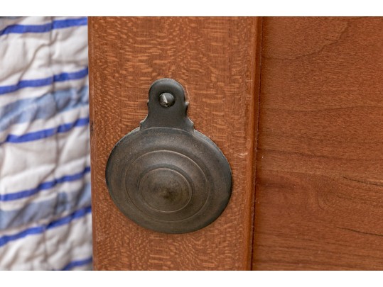 Vintage Wooden Twin Bed Stead