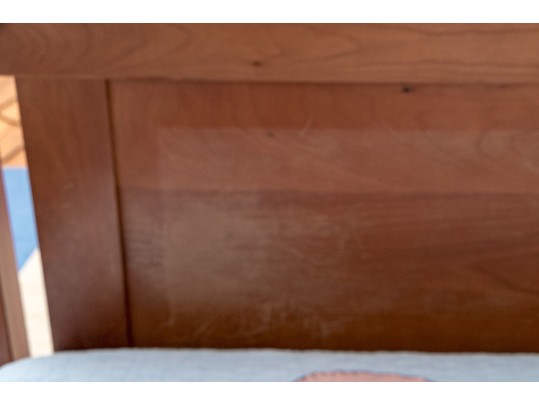 Vintage Wooden Twin Bed Stead