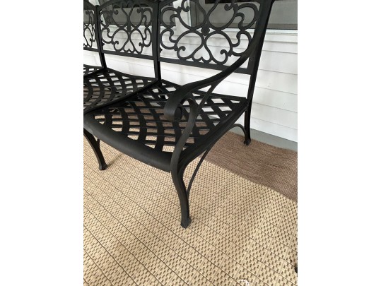 Quality Cast Aluminum Outdoor Sofa