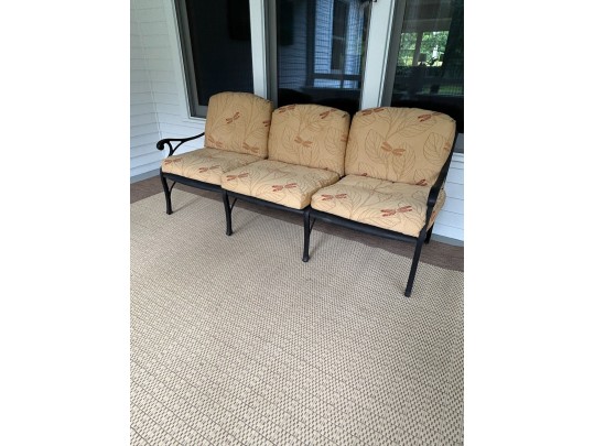 Quality Cast Aluminum Outdoor Sofa