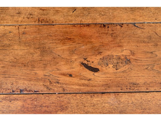 Antique French Country Fruitwood Low Table / Coffee Table