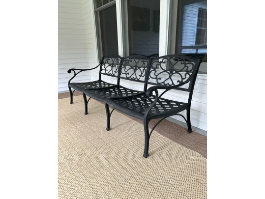 Quality Cast Aluminum Outdoor Sofa
