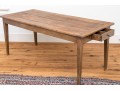 Antique French Country Fruitwood Table, 71