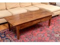 Antique French Country Fruitwood Low Table / Coffee Table