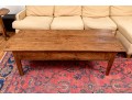 Antique French Country Fruitwood Low Table / Coffee Table