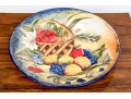 Mexican Artisan Pottery Fruit Plate (Original Price $2,880)