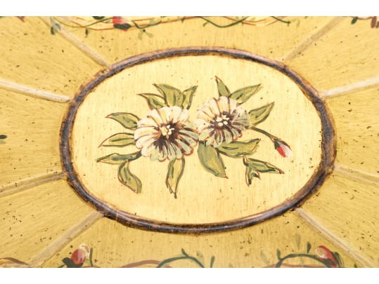 Neoclassical Floral Baseket By Wildwood Accents