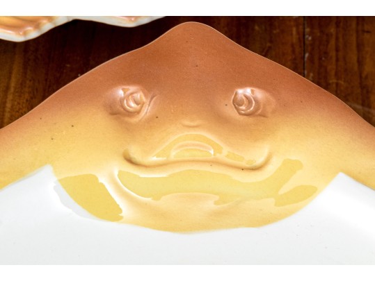 French 14 Piece HBC Ceramic Fish Service