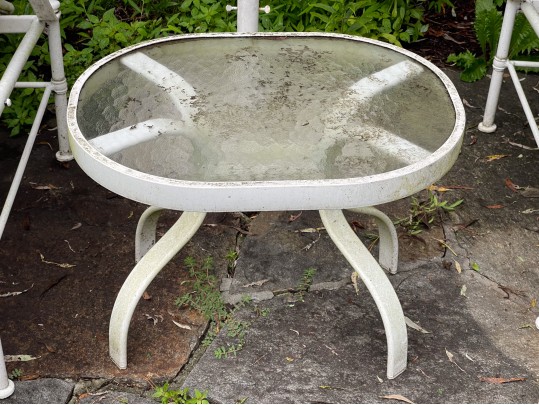 Vintage Woodard Five Piece Outdoor Lounge Set