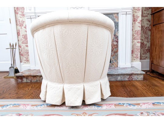 O'Henry House Upholstered And Turfed Tub Back Armchair