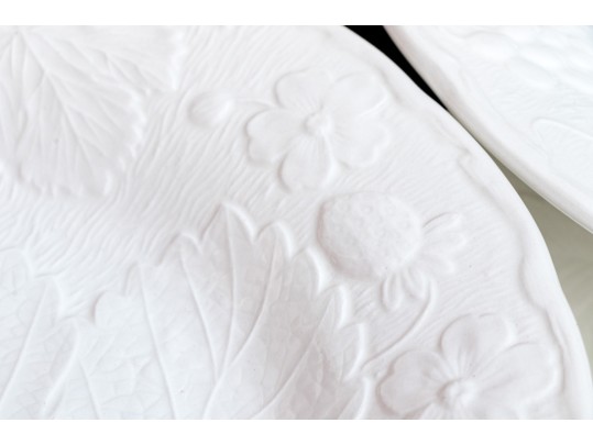 Twelve Burleigh Staffordshire Davenport Strawberry Dishes