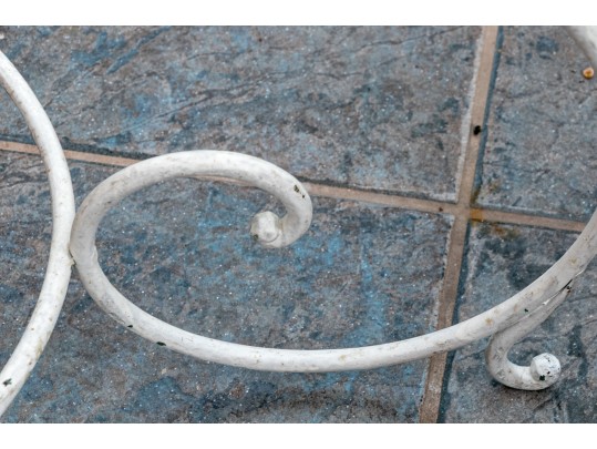 Massive Vintage Iron Birdcage On Stand