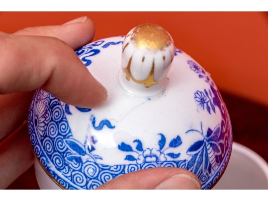 Chinoisserie Transfer Ware Blue And White Assorted Pieces