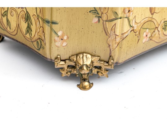 Neoclassical Floral Baseket By Wildwood Accents