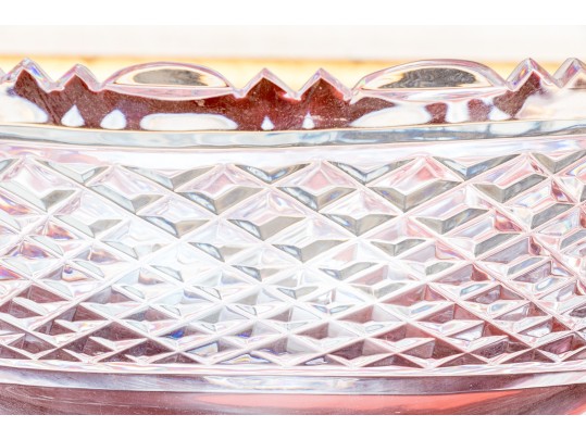 Vintage Waterford Crystal Footed 