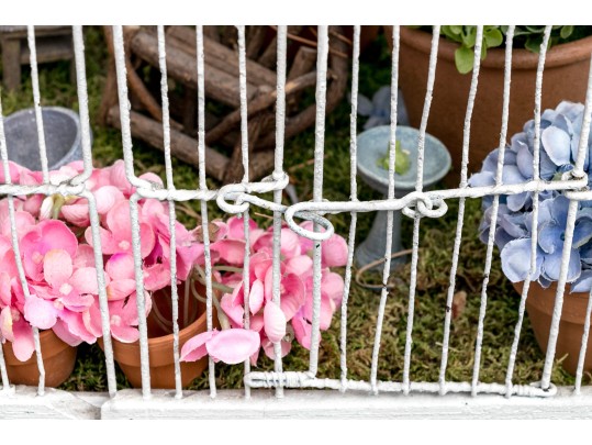 Massive Vintage Iron Birdcage On Stand