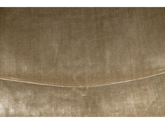 Custom Upholstered Louis XV Style Bergere With Ottoman