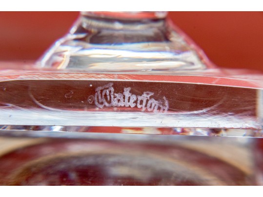 Four Waterford Hand Cut Crystal Salts