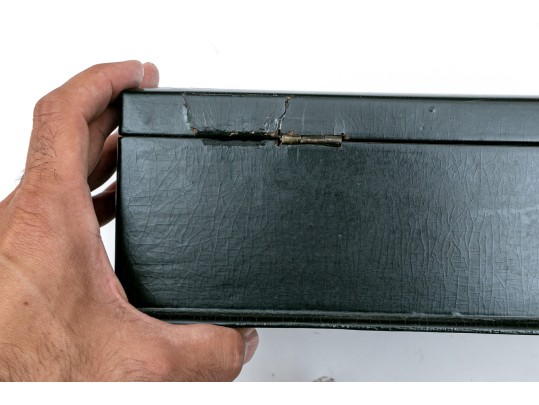 Antique Mother-of-Pearl Ink Stand And Jewelry Box