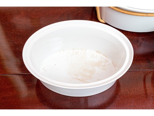 Trio Of Vintage White Arabia Of Finland Tureens