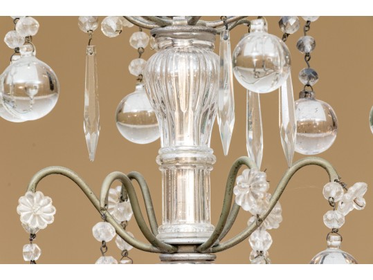 Stunning Antique 12 Light Chandelier