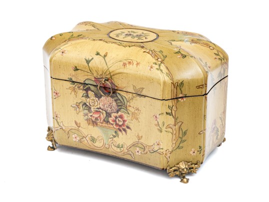 Neoclassical Floral Baseket By Wildwood Accents