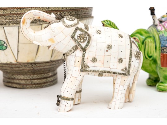 Decorative Collection Of Table Top Items