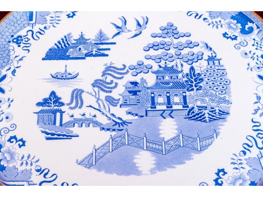 Chinoisserie Transfer Ware Blue And White Assorted Pieces