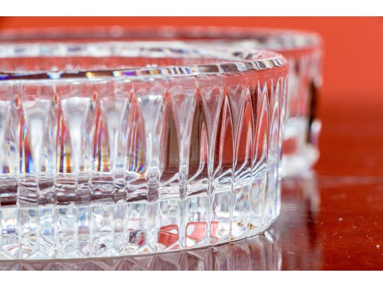 Three Waterford “Best WIshes” Bottle Coasters