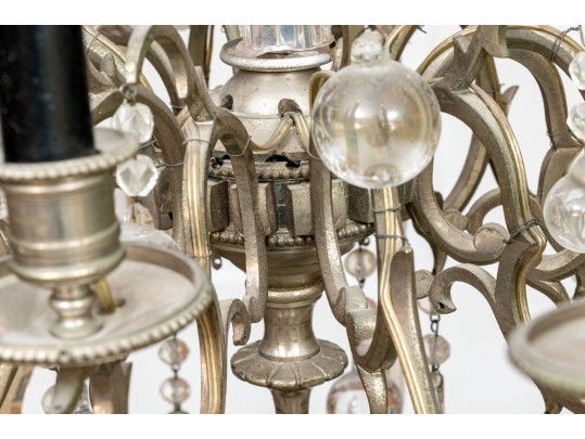 Stunning Antique 12 Light Chandelier