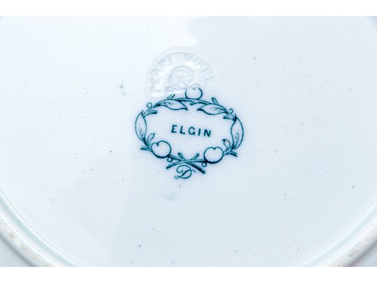 Vintage 21 Piece Elgin Pearlware Service