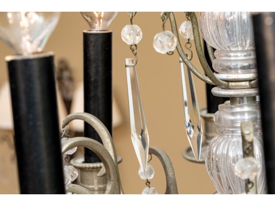 Stunning Antique 12 Light Chandelier