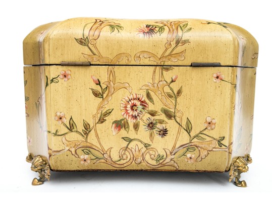 Neoclassical Floral Baseket By Wildwood Accents